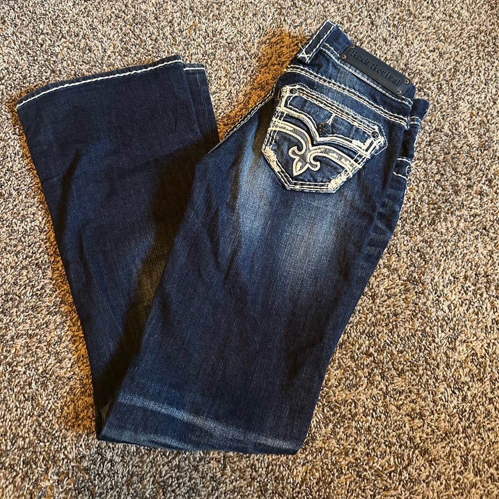 Dark Blue Women's Jeans boot cut